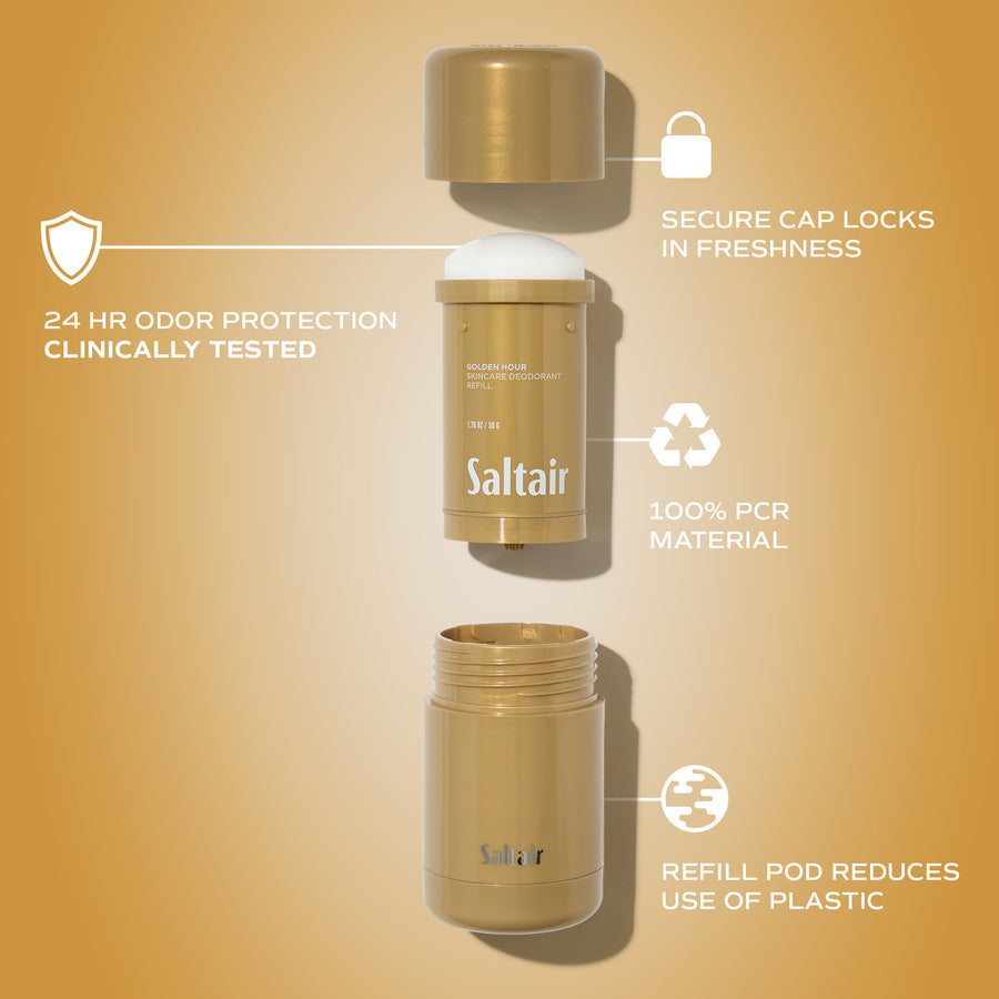 Golden Hour – Skincare Deodorant Refill Pod